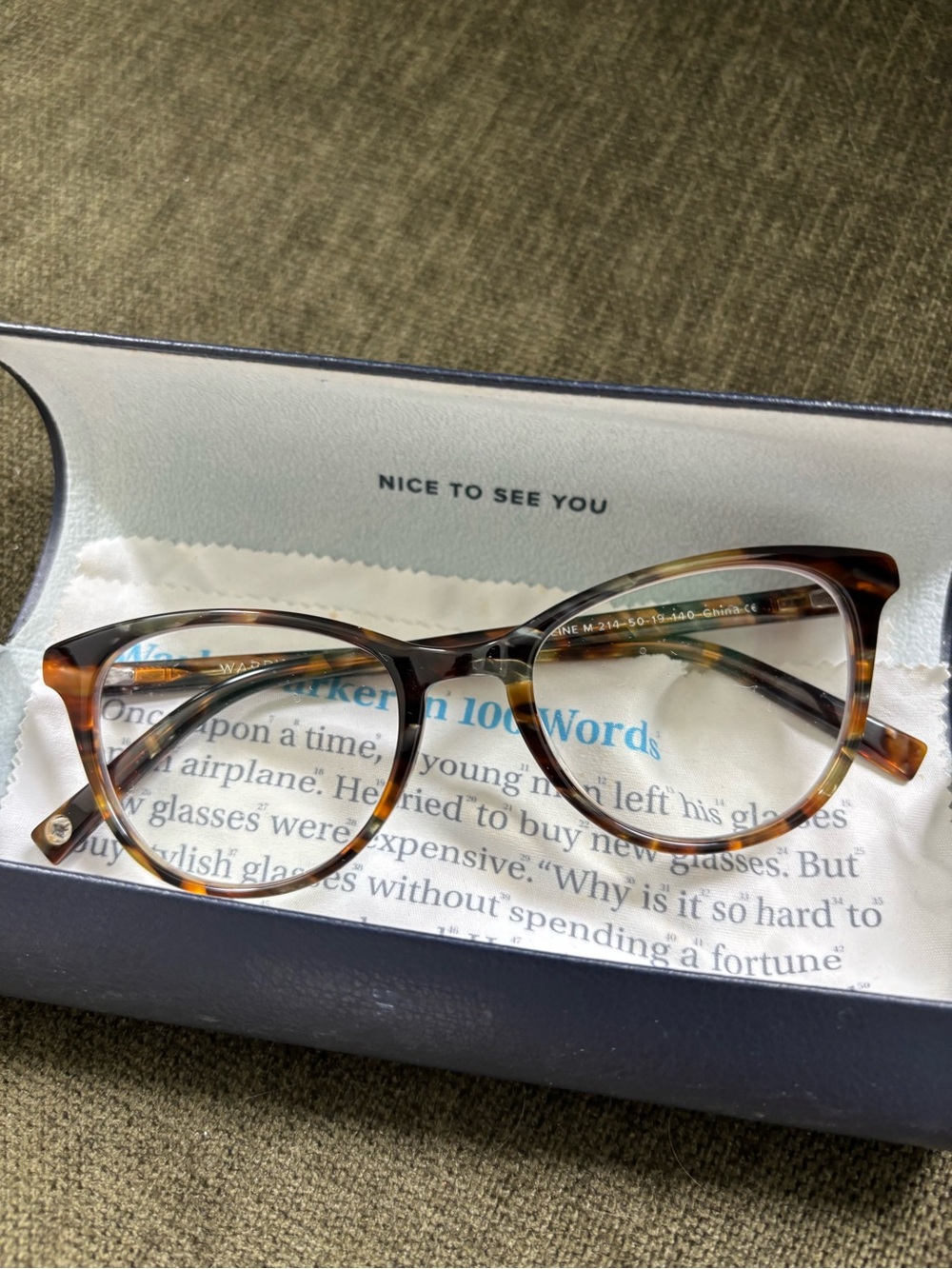 Warby Parker Madeleine Blue Light Glasses